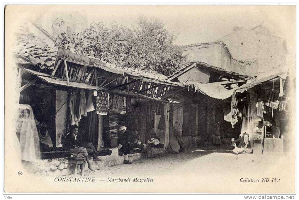 CONSTANTINE Marchands Mozabites