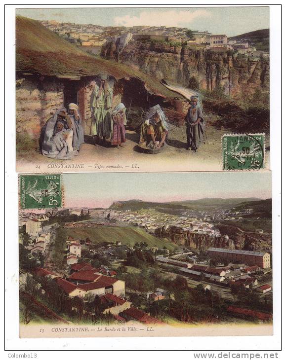 ALGERIE LOT DE SIX CPA CONSTANTINE