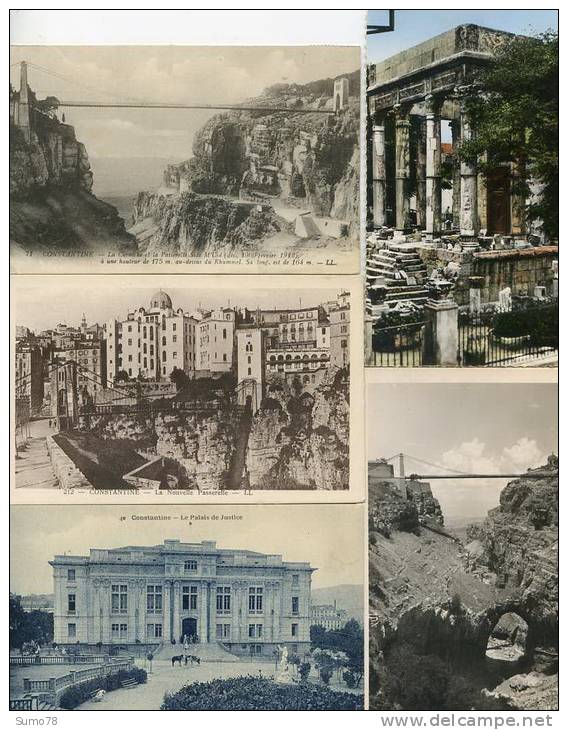 LOT de 46 CPA / CPSM  - ALGERIE - CONSTANTINE- ttes Scannées
