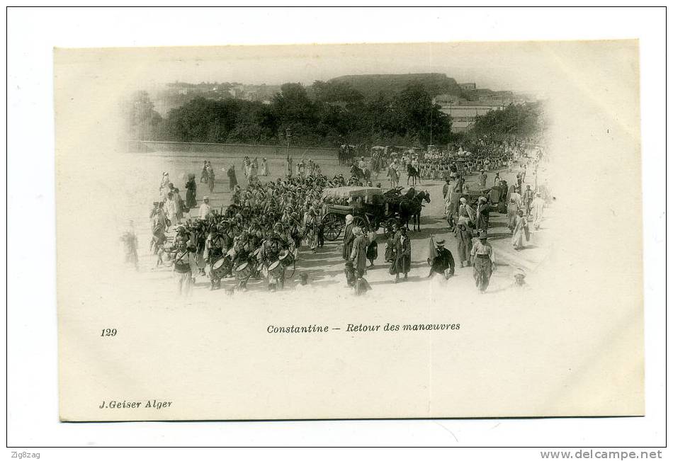 CONSTANTINE RETOUR DES MANOEUVRES