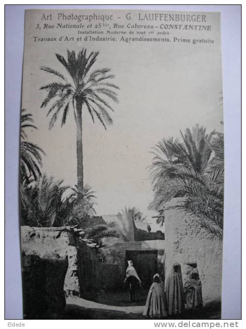 Constantine Pub Art Photographique G. Lauffenburger  Rue Caboreau
