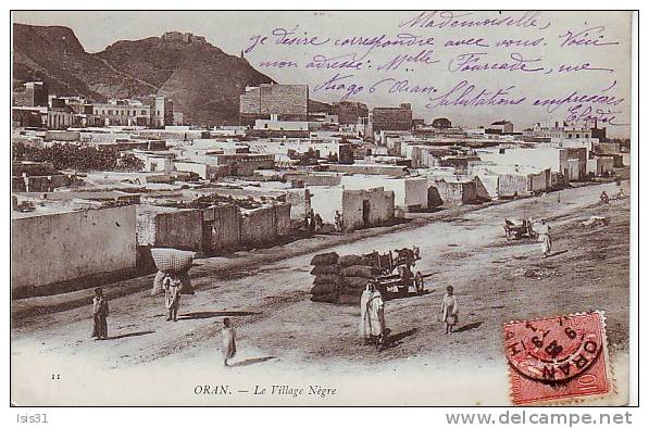 Algérie - Z564 - Oran - Le Village Nègre - bon état