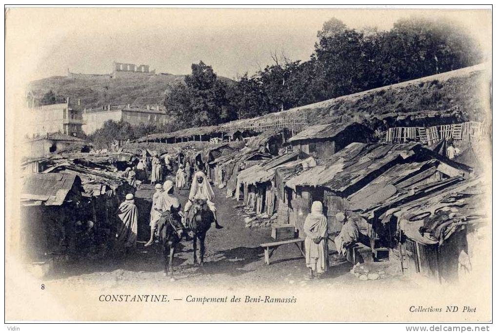 CONSTANTINE Campement des Beni-Ramassés