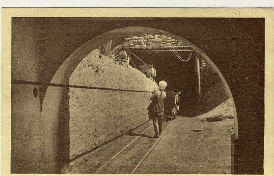 Mines Djebel Kouif Cie Phosphates Constantine 1928 Mine Kouif Accrochage Berlines vides