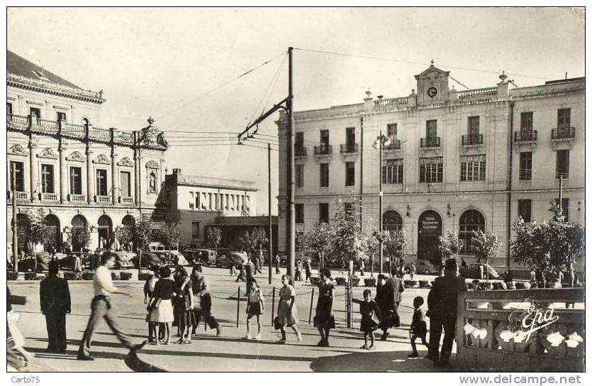 Algerie - Constantine - Place Poste Théâtre