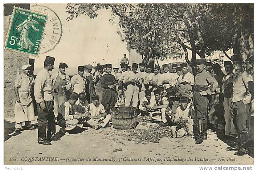 ALGERIE CONSTANTINE QUARTIER DU MANSOURAB  - VOIR LES SCANS POUR PLUS DE RENSEIGNEMENTS BELLES PHOTOS