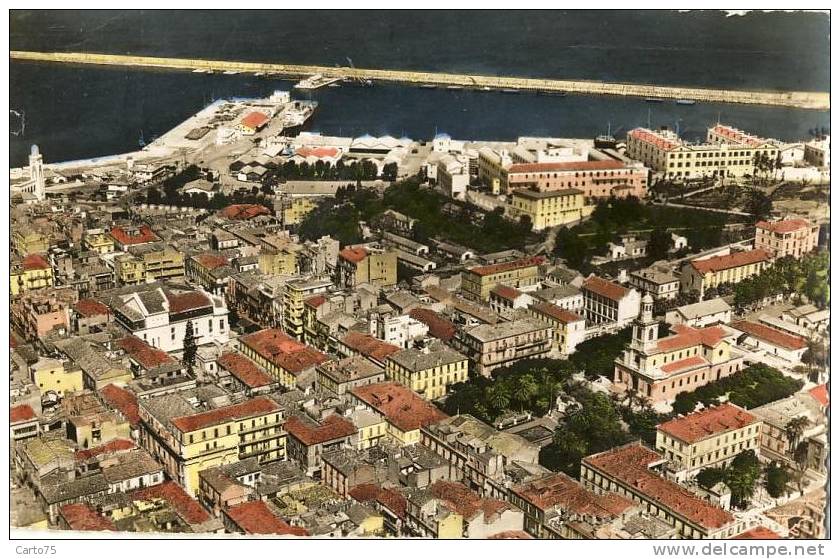 Algérie - Philippeville Constantine - Vu d´avion