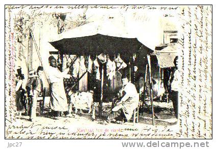 CPA Précurseur Marchand Turc de Viande