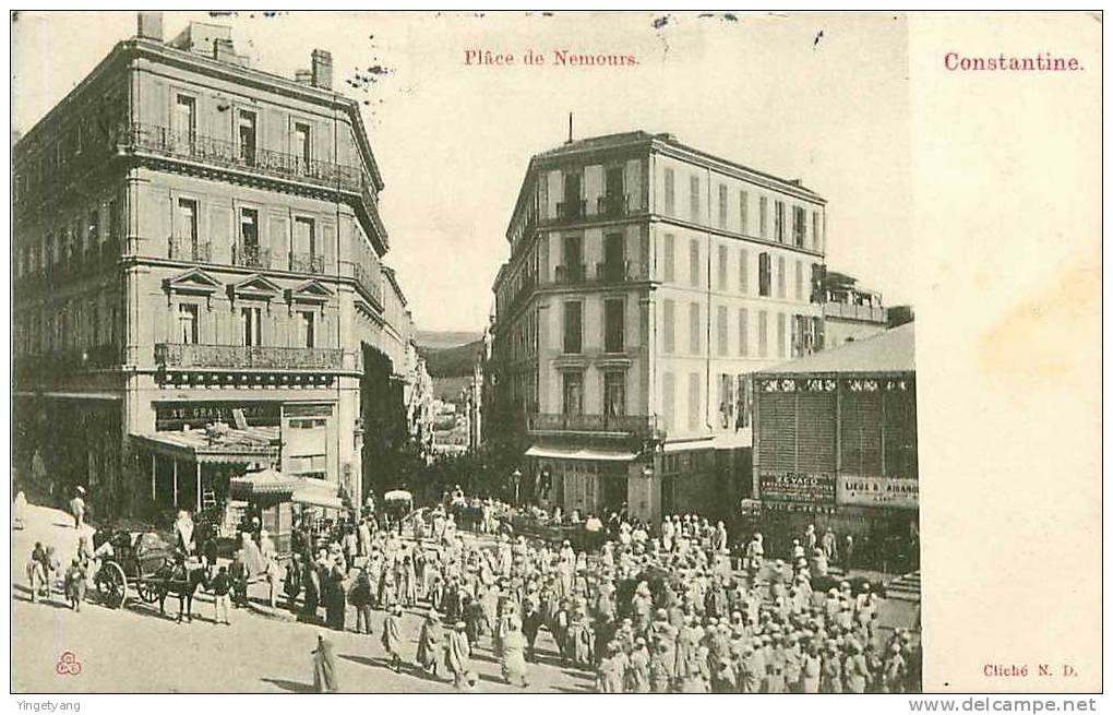 CONSTANTINE.PLACE DE NEMOURS