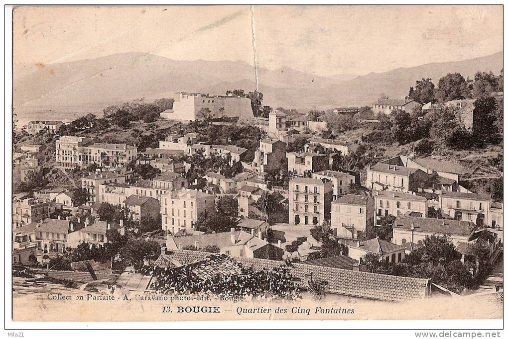 BOUGIE  -  Quartier des Cing Fontaines