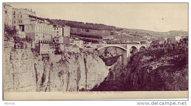 CONSTANTINE Gouffre et Pont du Rhumel