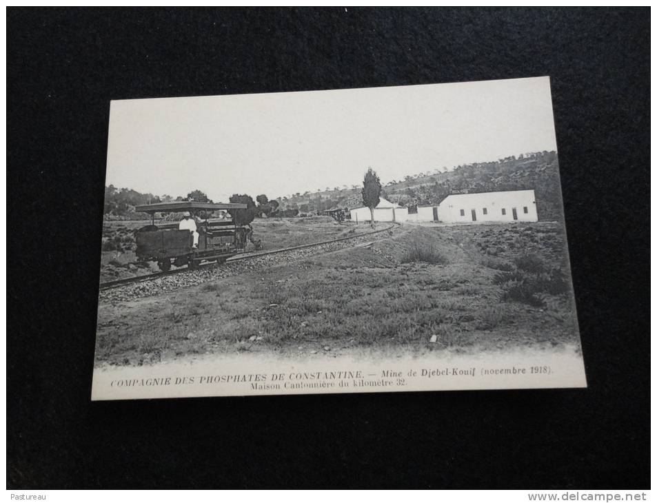 Phosphates de Constantine  Mine de Djebel - Kouif.