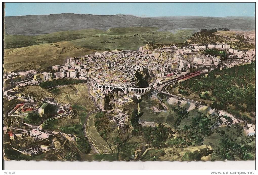 CONSTANTINE ,,,,VUE  PANORAMIQUE  et PONT  SIDI - RACHED,,,,,,
