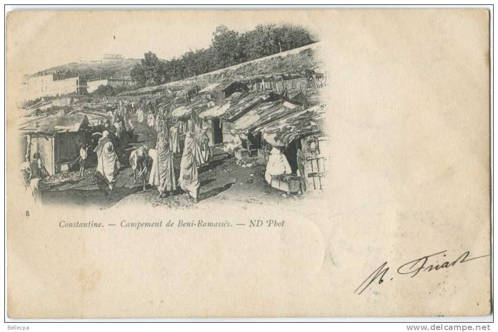 CONSTANTINE campement de Beni Ramasses ND 1902