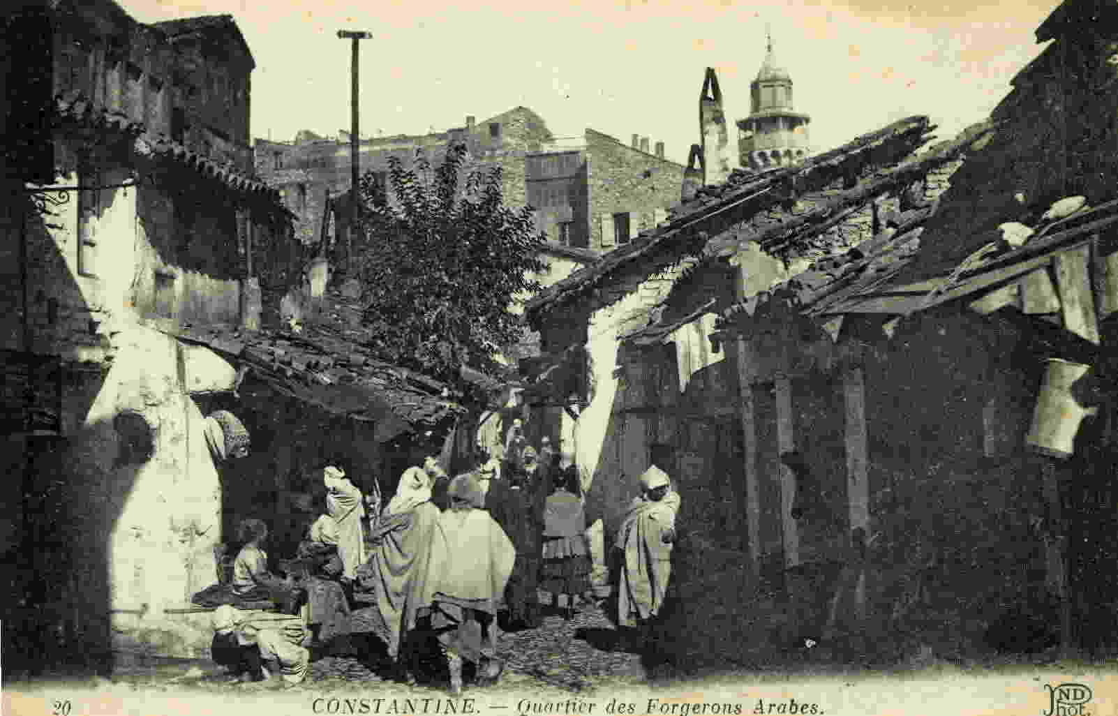 CONSTANTINE - Quartier des Forgerons Arabes