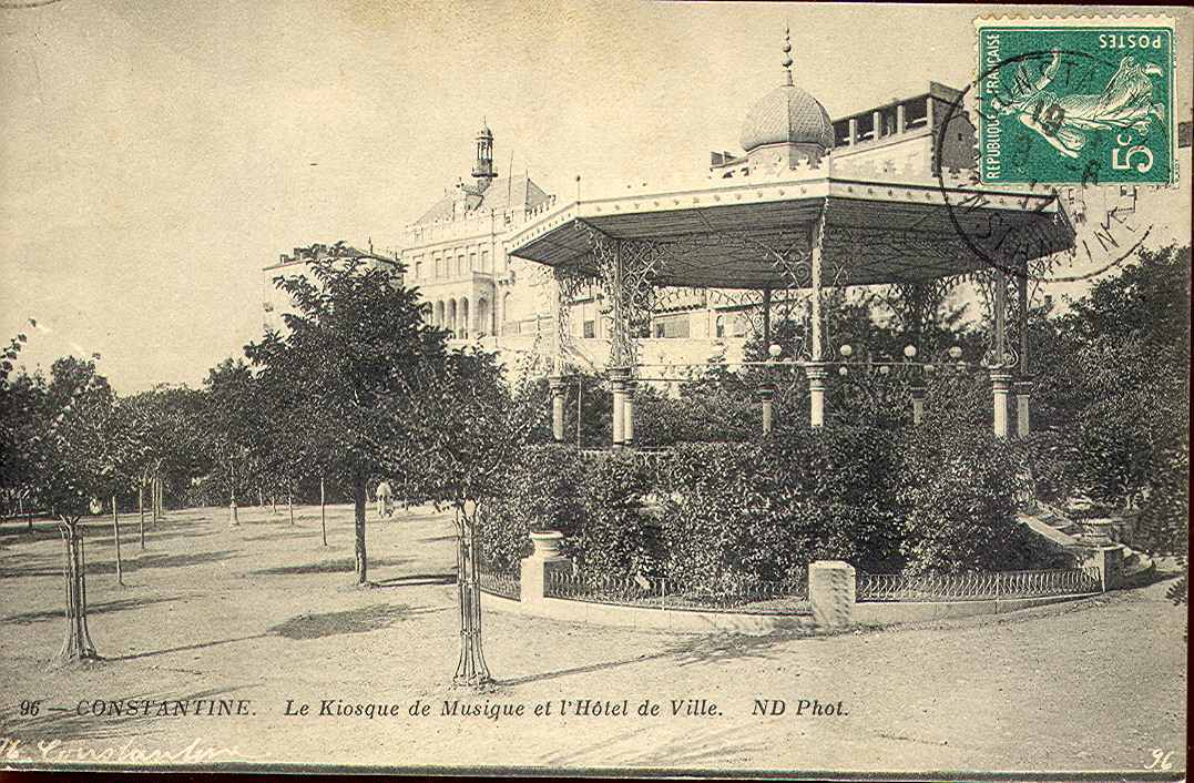 Constantine  Le kiosque de musique