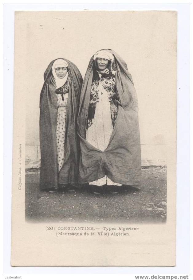 ALGERIE / CONSTANTINE -- Types Algériens