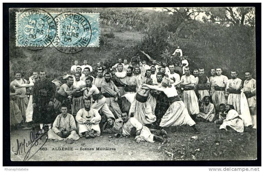 CPA. Algérie. Scènes Militaires. /   ...683.