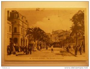 CPA   AFN  ALGERIE   MAISON CARREE   RUE G CLEMENCEAU   BYRR