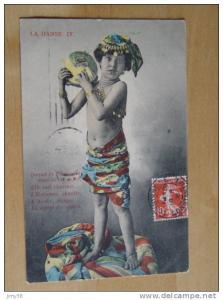 LA DANSE IV-ANIMEE-CACHET CONSTANTINE-CODE 20