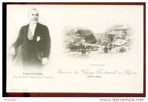 CONSTANTINE - Emile LOUBET - Souvenir du Voyage Présidentiel en Algérie (Avril 1903) - CP précurseur 1903.