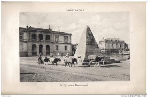 Province de Constantine grand format 16/25 environ Constantine la pyramide Damrémont