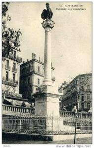ALGERIE - CONSTANTINE - MONUMENTS AUX MORTS - COQ