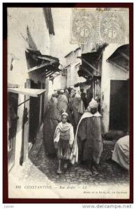Cpa Algérie  Constantine  rue Arabe   RAM10