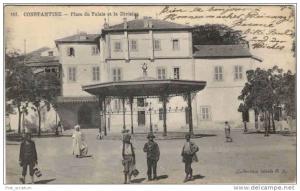 Afrique - Algérie - Constantine place du palais et la division
