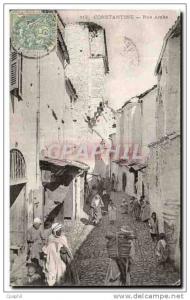 Algerie Constantine CPA Rue arabe