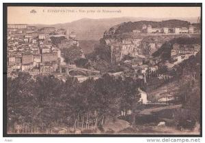 Algérie CPA Constantine vue générale  les deux ponts  N° 6  compagnie générale alsacienne des arts photomécaniques  B/TB