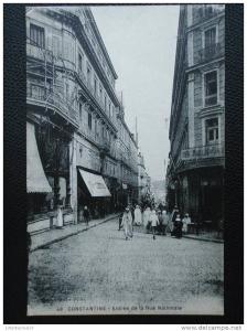 CONSTANTINE-Entrée de la Rue Nationale en TB