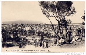 CONSTANTINE (Algérie) - Panorama vu entre les Pins