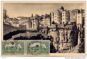 CONSTANTINE (Algérie) - Promenade des Touristes. Pont de Sidi M´Cid