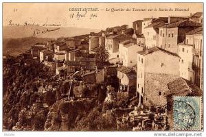 CONSTANTINE (Algérie) - Le Quartier des Tanneurs sur le Ravin du Rhummel