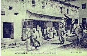 CONSTANTINE - QUARTIER ARABE - MARCHANDS MOZABITES