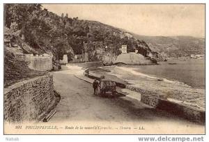 NK-PH 010-Algérie-Philippeville -Rue de la nouvelle Corniche-Douira-L.L.