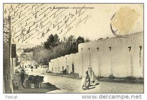 ALGERIE LAGHOUAT AVENUE CASSAIGNE  ANIME