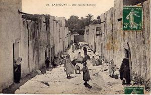 LAGHOUAT (Algérie) - Une rue de Sohette