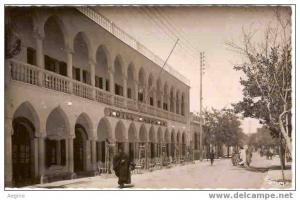 ALGERIE- ref no 389- laghouat -sud algerien - hotel saharien  - bon etat