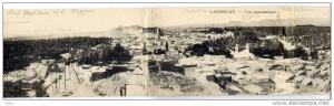 ALGERIE - LAGHOUAT - Carte panoramique en 5 parties