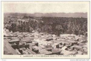 Algérie. Laghouat. Vue gale prise du Fort Morand ( ND ).