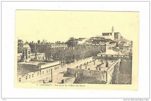 LAGHOUAT Vue prise de l'Hôtel des Bains