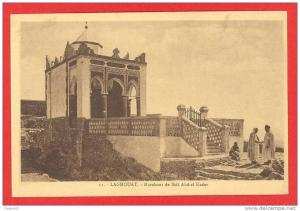 LAGHOUAT cpa animée Marabout de sidi Abd El Kader         11 Seddik