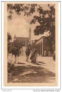 LAGHOUAT (???)  -   ** UNE JOLIE MOSQUEE DU SUD ALGERIEN **   -    Editeur  COMBIER de Macon