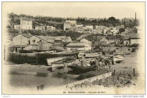 ALGERIE - Mostaganem - Un coin du Port