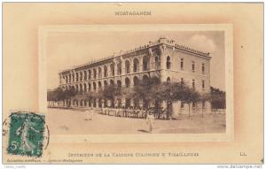 Algérie - Mostaganem (arabe???????) - Intérieur de la Caserne Colonieu 2é Tirailleurs