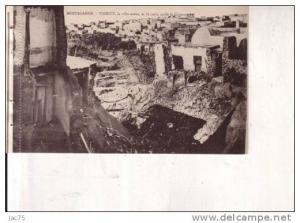 MOSTAGANEM    TIGDITT   LA VILLE  ARABE  ET LE  RAVIN APRES LA  CATASTROPHE
