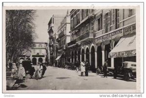 MOSTAGANEM (ORAN) AVENUE DU 1 ER DE LIGNE (ANIMATION)