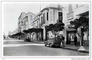 ALGERIE - MOSTAGANEM - AVENUE ANATOLE FRANCE